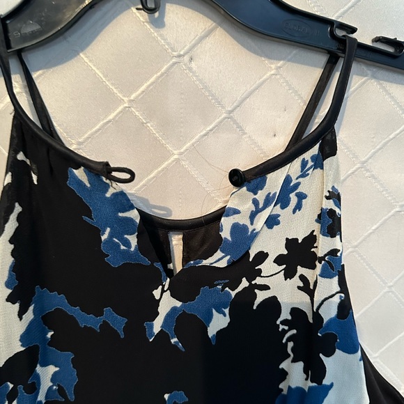 Beautiful Eva Blue black and blue dress, size 12 - Picture 3 of 6